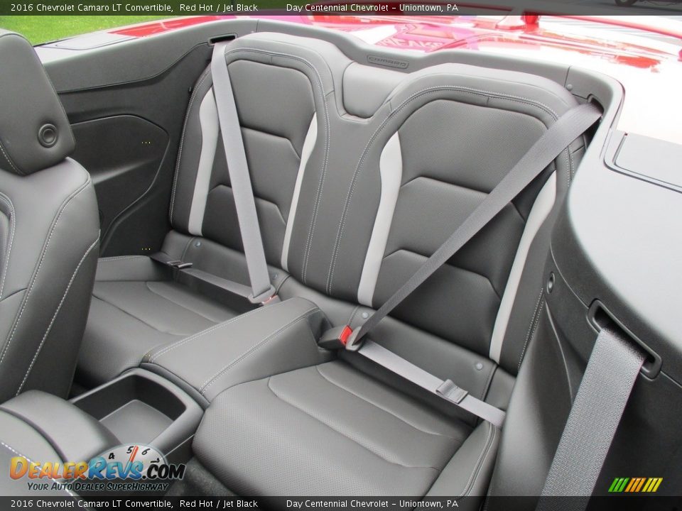 Rear Seat of 2016 Chevrolet Camaro LT Convertible Photo #14