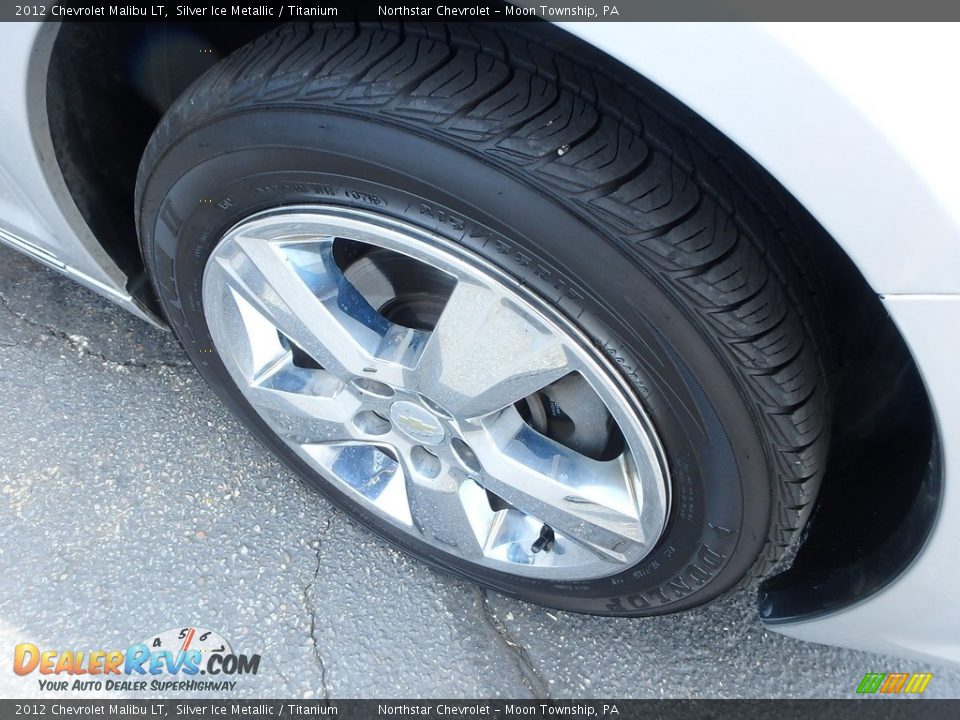 2012 Chevrolet Malibu LT Silver Ice Metallic / Titanium Photo #13