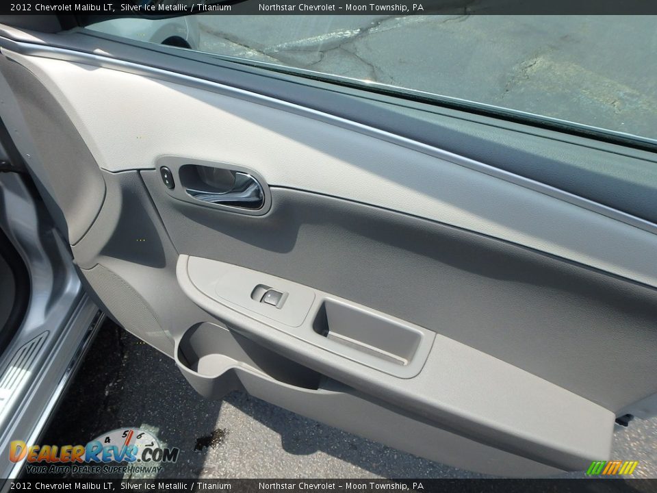 2012 Chevrolet Malibu LT Silver Ice Metallic / Titanium Photo #16
