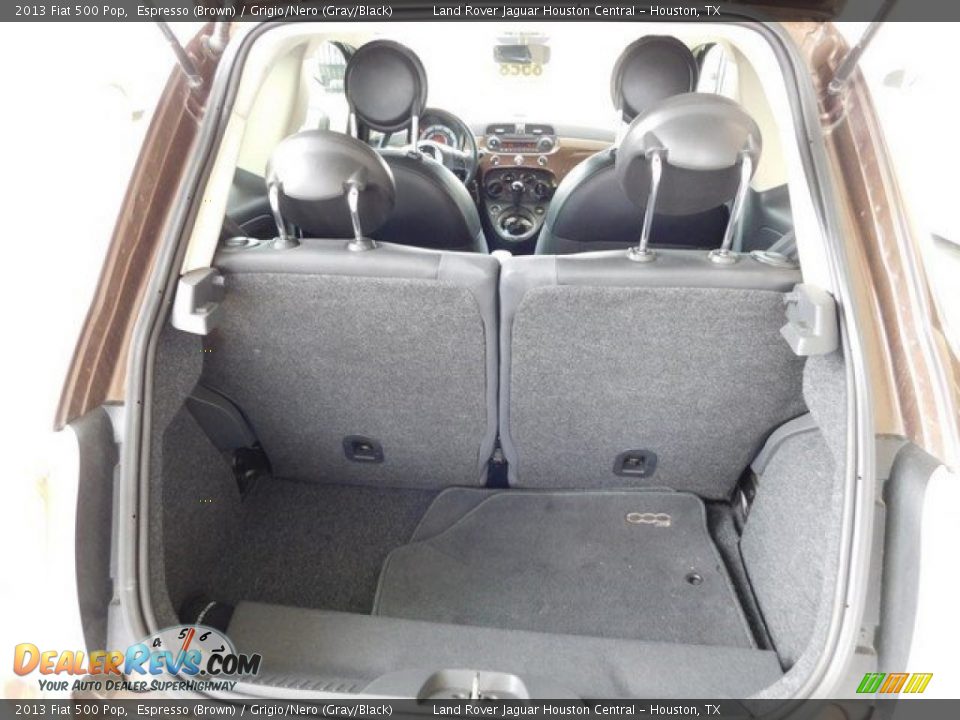 2013 Fiat 500 Pop Espresso (Brown) / Grigio/Nero (Gray/Black) Photo #18