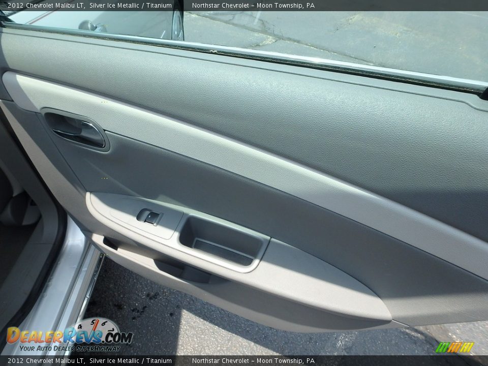2012 Chevrolet Malibu LT Silver Ice Metallic / Titanium Photo #19