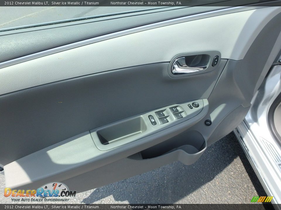 2012 Chevrolet Malibu LT Silver Ice Metallic / Titanium Photo #24