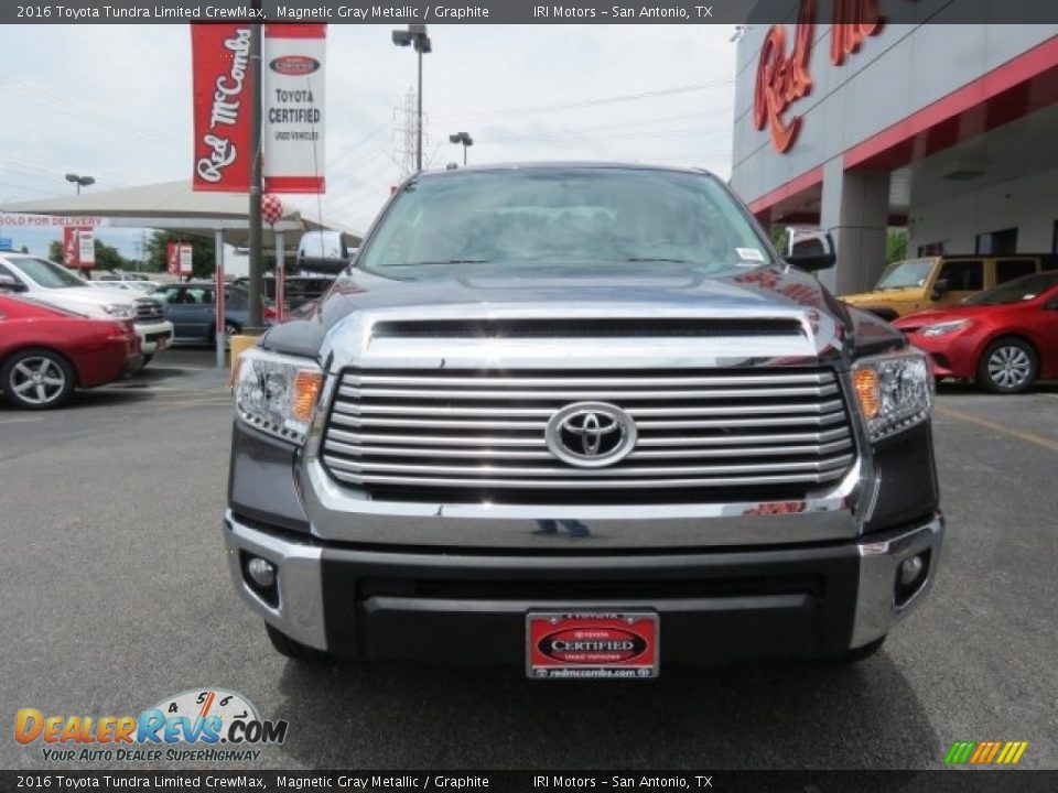 2016 Toyota Tundra Limited CrewMax Magnetic Gray Metallic / Graphite Photo #3