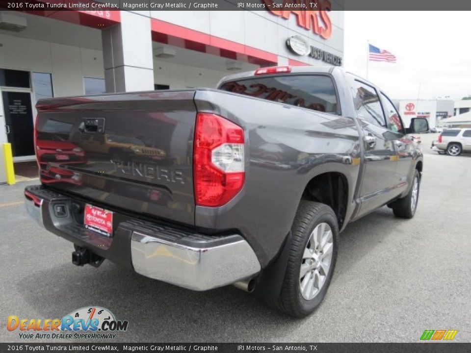 2016 Toyota Tundra Limited CrewMax Magnetic Gray Metallic / Graphite Photo #5