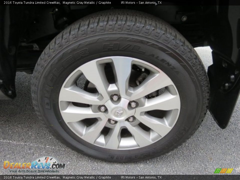 2016 Toyota Tundra Limited CrewMax Magnetic Gray Metallic / Graphite Photo #8
