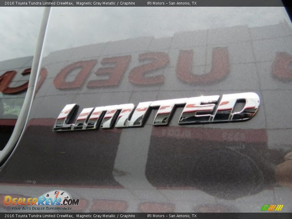2016 Toyota Tundra Limited CrewMax Magnetic Gray Metallic / Graphite Photo #9