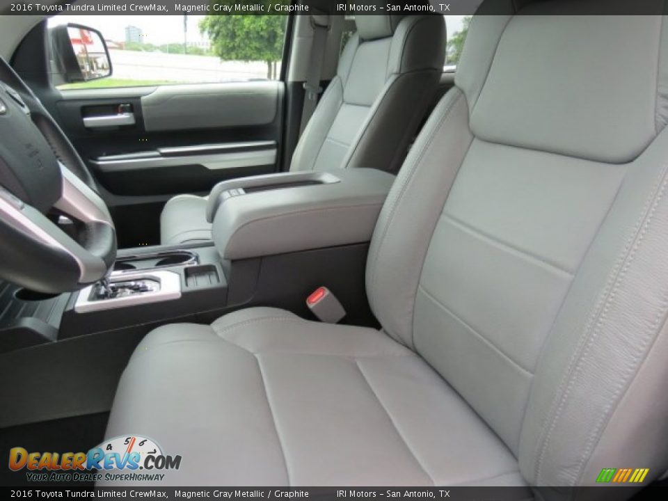 2016 Toyota Tundra Limited CrewMax Magnetic Gray Metallic / Graphite Photo #13