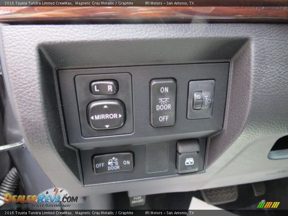 2016 Toyota Tundra Limited CrewMax Magnetic Gray Metallic / Graphite Photo #15