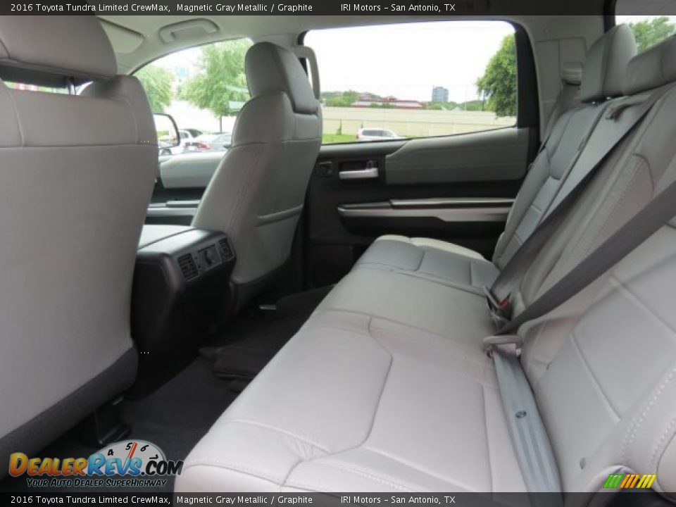 2016 Toyota Tundra Limited CrewMax Magnetic Gray Metallic / Graphite Photo #26
