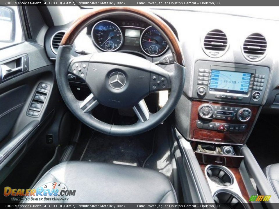 2008 Mercedes-Benz GL 320 CDI 4Matic Iridium Silver Metallic / Black Photo #14