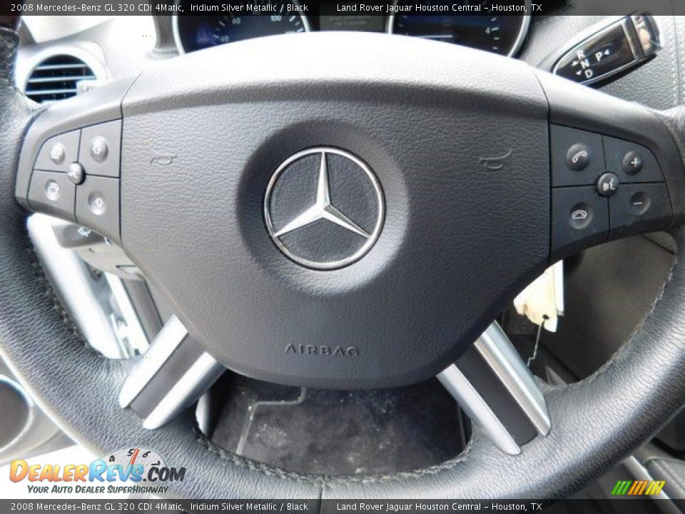 2008 Mercedes-Benz GL 320 CDI 4Matic Iridium Silver Metallic / Black Photo #30