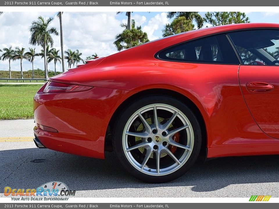 2013 Porsche 911 Carrera Coupe Guards Red / Black Photo #29