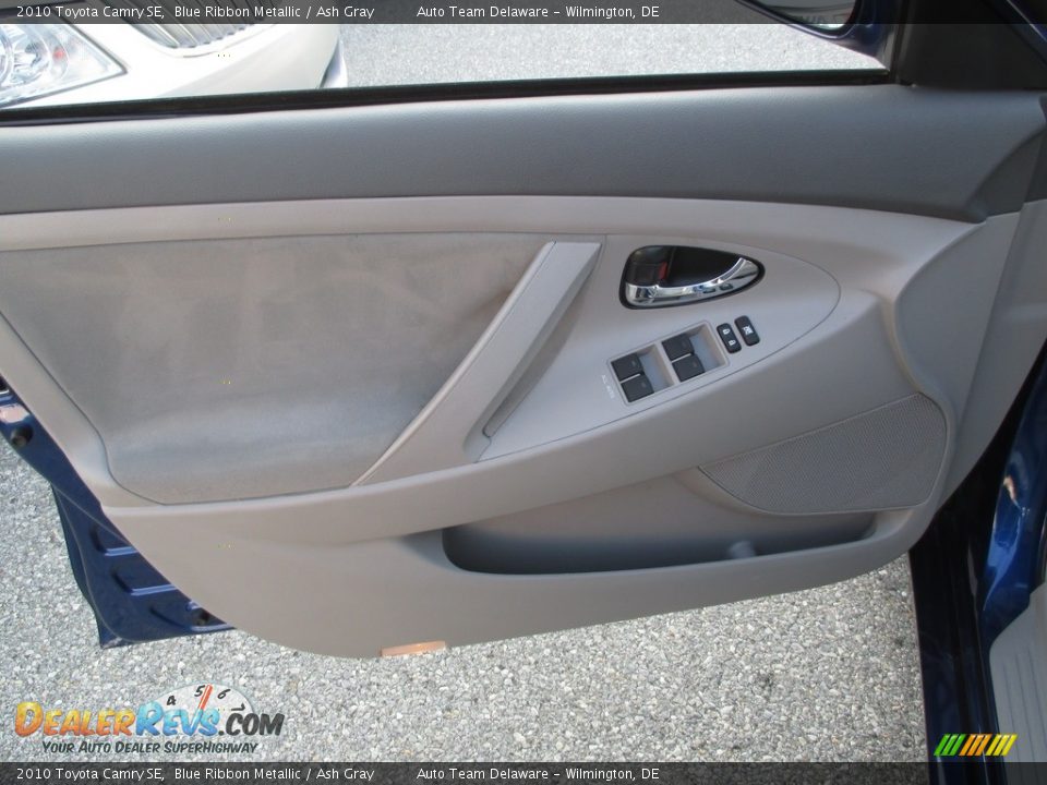 2010 Toyota Camry SE Blue Ribbon Metallic / Ash Gray Photo #25