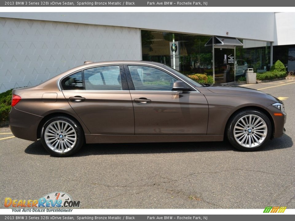 2013 BMW 3 Series 328i xDrive Sedan Sparkling Bronze Metallic / Black Photo #2