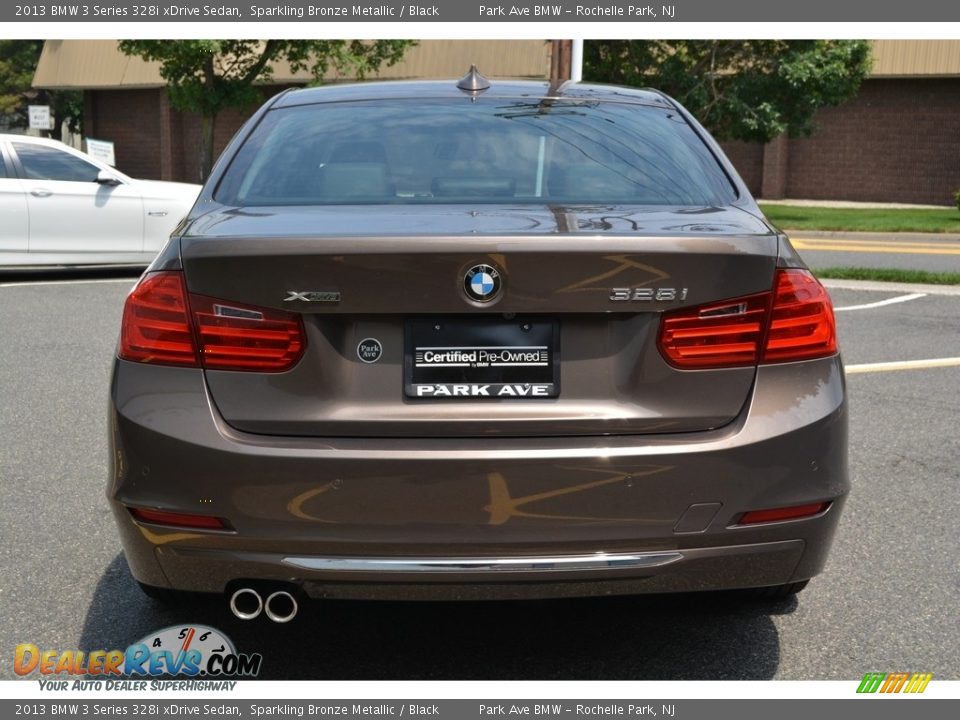 2013 BMW 3 Series 328i xDrive Sedan Sparkling Bronze Metallic / Black Photo #4