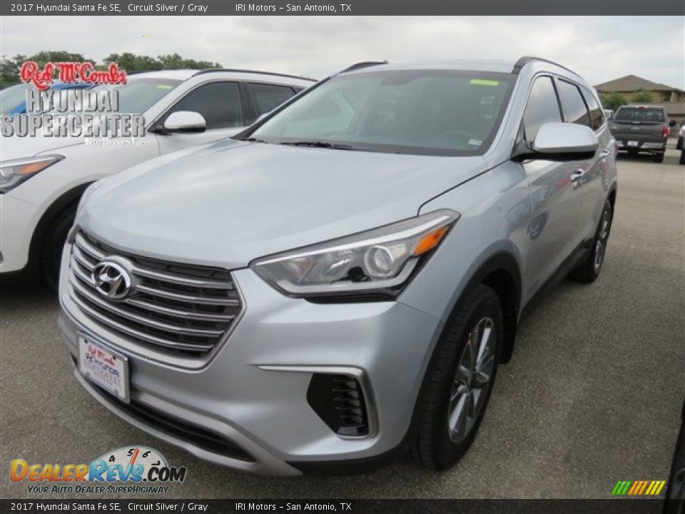 2017 Hyundai Santa Fe SE Circuit Silver / Gray Photo #1
