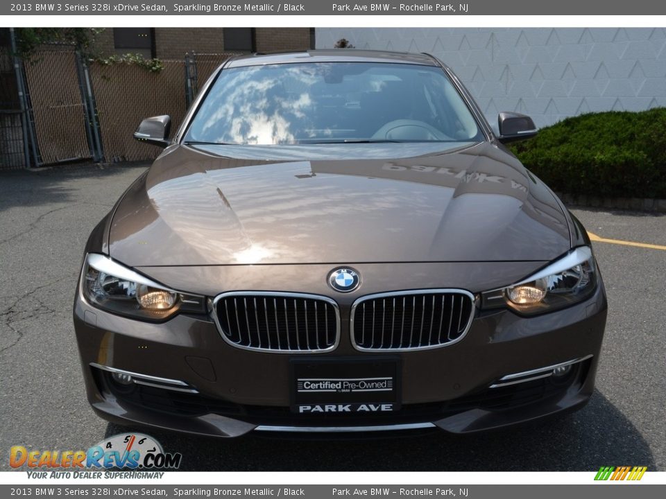 2013 BMW 3 Series 328i xDrive Sedan Sparkling Bronze Metallic / Black Photo #7