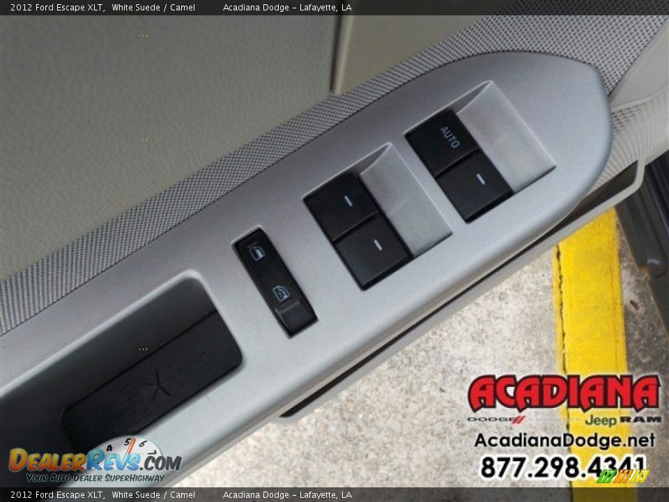 2012 Ford Escape XLT White Suede / Camel Photo #18