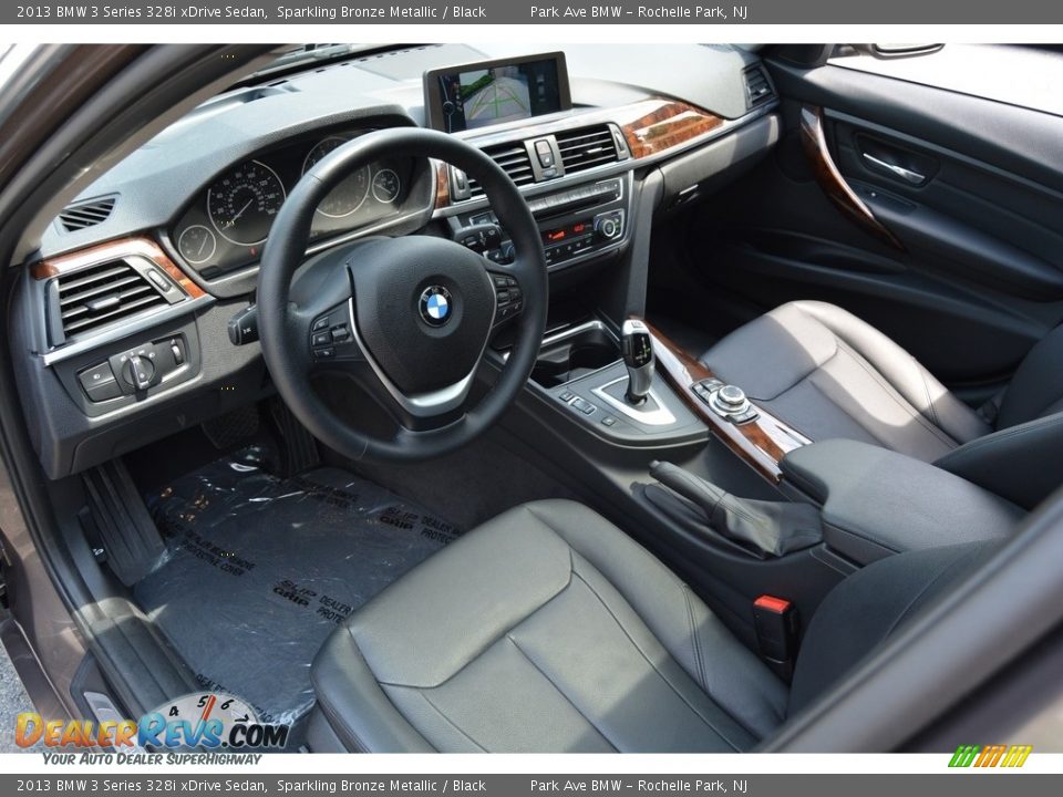 2013 BMW 3 Series 328i xDrive Sedan Sparkling Bronze Metallic / Black Photo #10