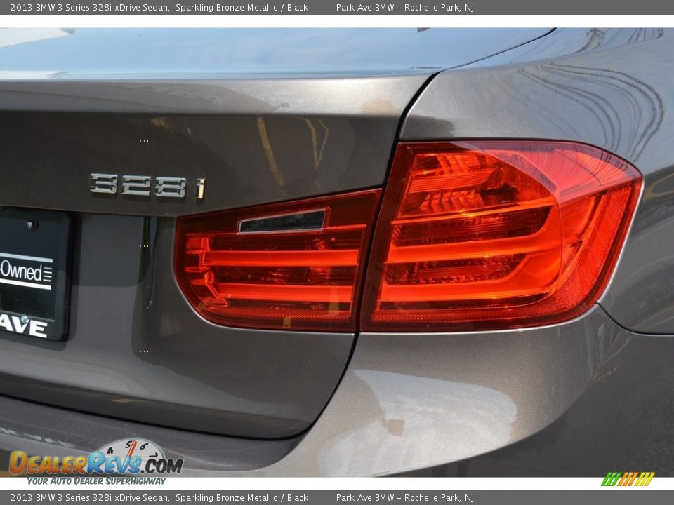 2013 BMW 3 Series 328i xDrive Sedan Sparkling Bronze Metallic / Black Photo #23
