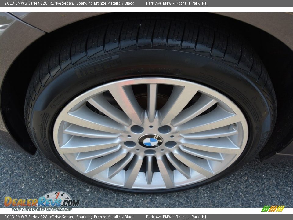 2013 BMW 3 Series 328i xDrive Sedan Sparkling Bronze Metallic / Black Photo #33