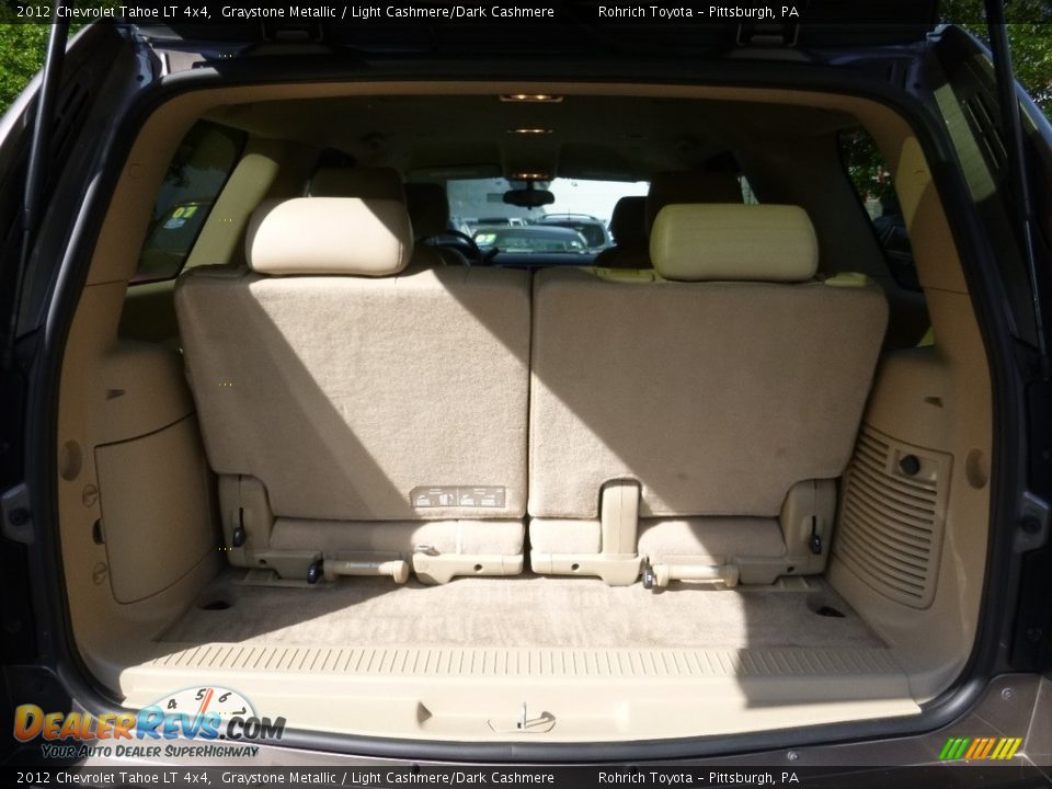 2012 Chevrolet Tahoe LT 4x4 Graystone Metallic / Light Cashmere/Dark Cashmere Photo #15