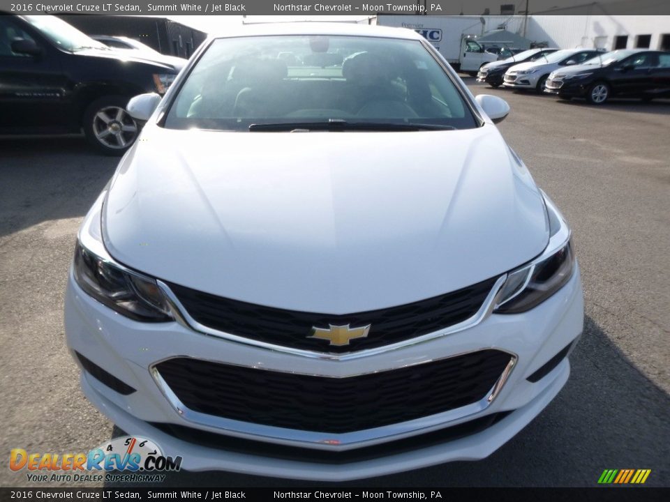 2016 Chevrolet Cruze LT Sedan Summit White / Jet Black Photo #2