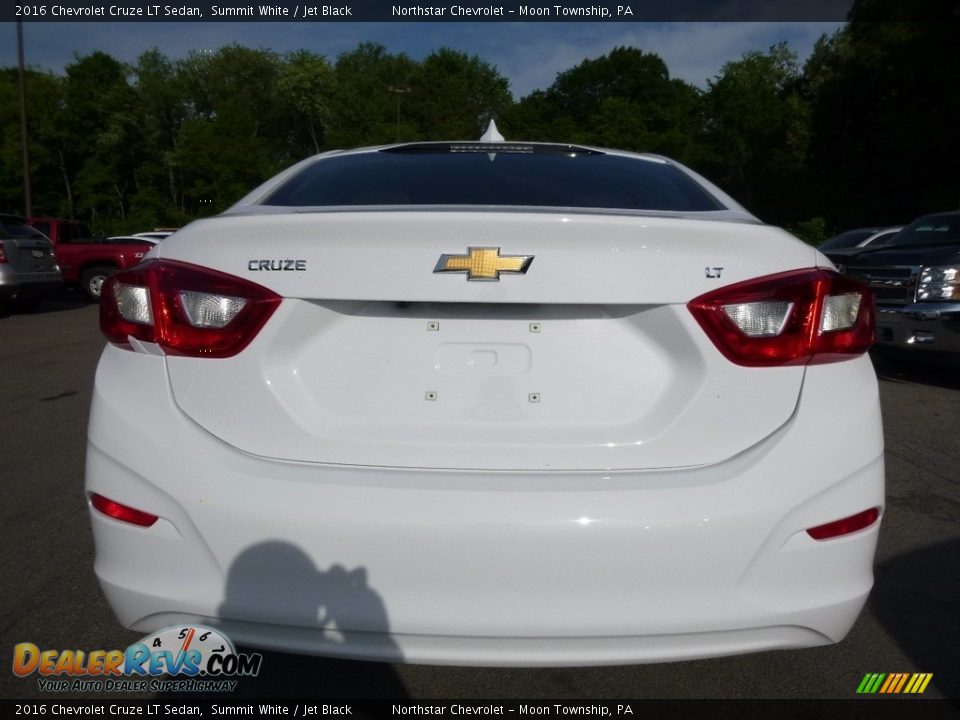 2016 Chevrolet Cruze LT Sedan Summit White / Jet Black Photo #6