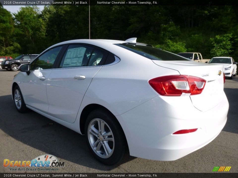 2016 Chevrolet Cruze LT Sedan Summit White / Jet Black Photo #7