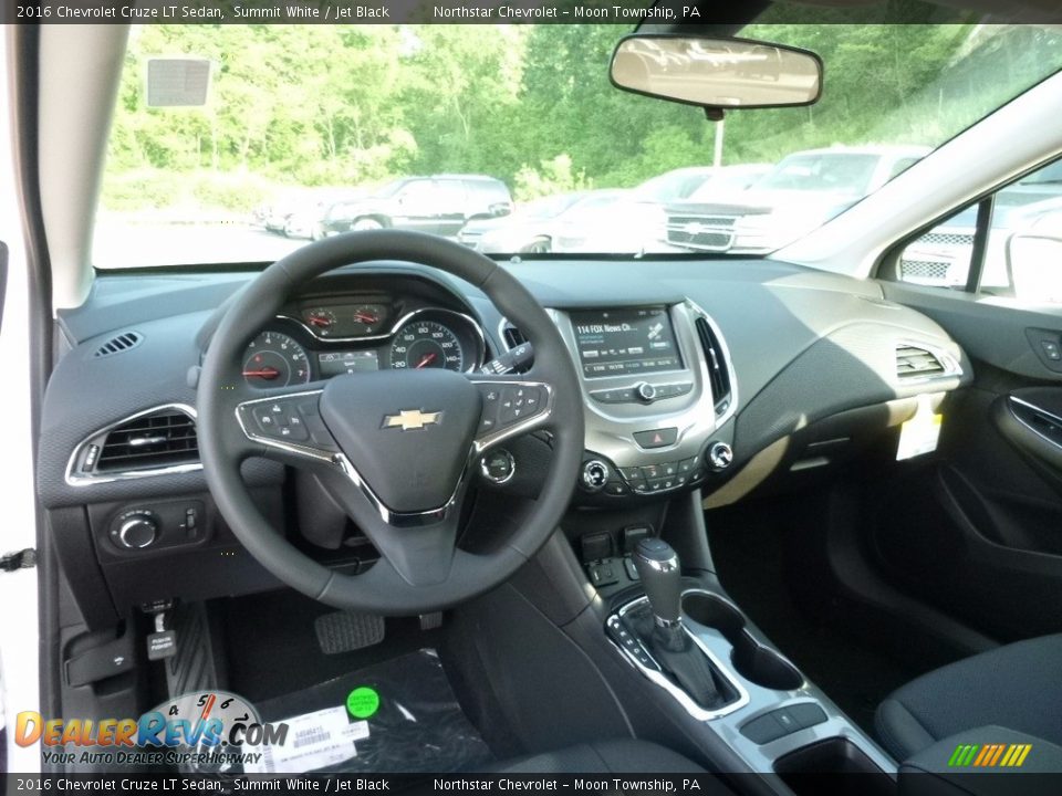 2016 Chevrolet Cruze LT Sedan Summit White / Jet Black Photo #12