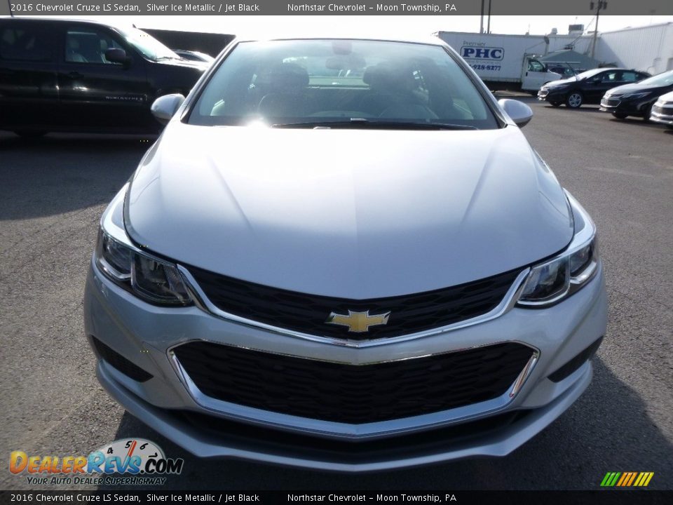 2016 Chevrolet Cruze LS Sedan Silver Ice Metallic / Jet Black Photo #2