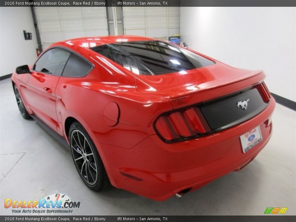 2016 Ford Mustang EcoBoost Coupe Race Red / Ebony Photo #5