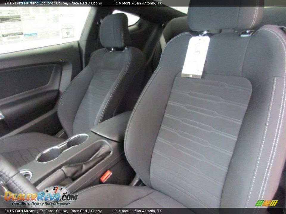2016 Ford Mustang EcoBoost Coupe Race Red / Ebony Photo #9