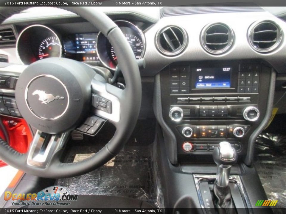 2016 Ford Mustang EcoBoost Coupe Race Red / Ebony Photo #11