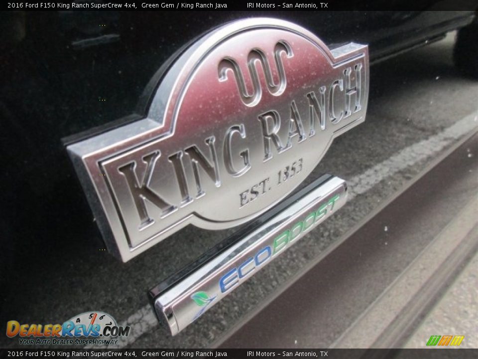 2016 Ford F150 King Ranch SuperCrew 4x4 Green Gem / King Ranch Java Photo #4