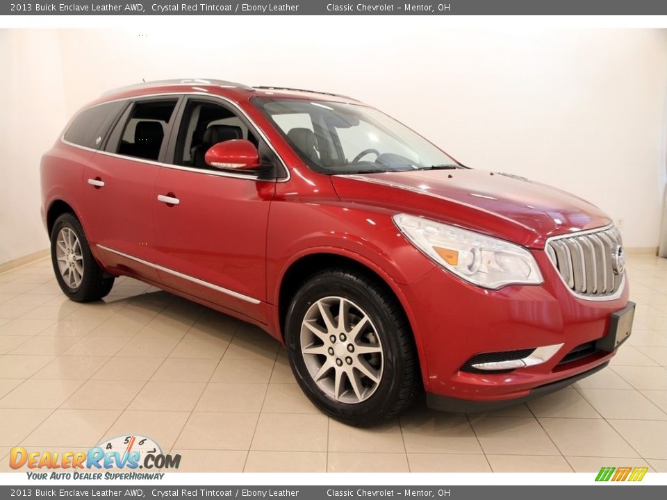 2013 Buick Enclave Leather AWD Crystal Red Tintcoat / Ebony Leather Photo #1