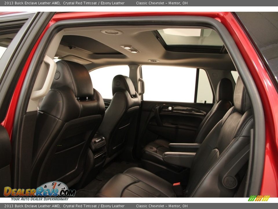 2013 Buick Enclave Leather AWD Crystal Red Tintcoat / Ebony Leather Photo #11