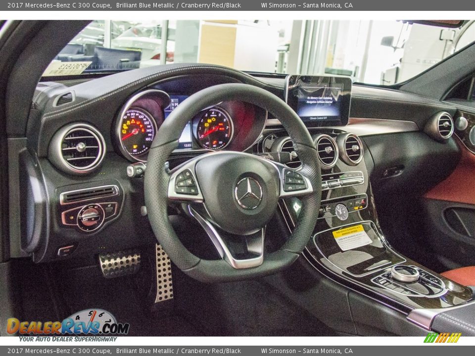 Dashboard of 2017 Mercedes-Benz C 300 Coupe Photo #5