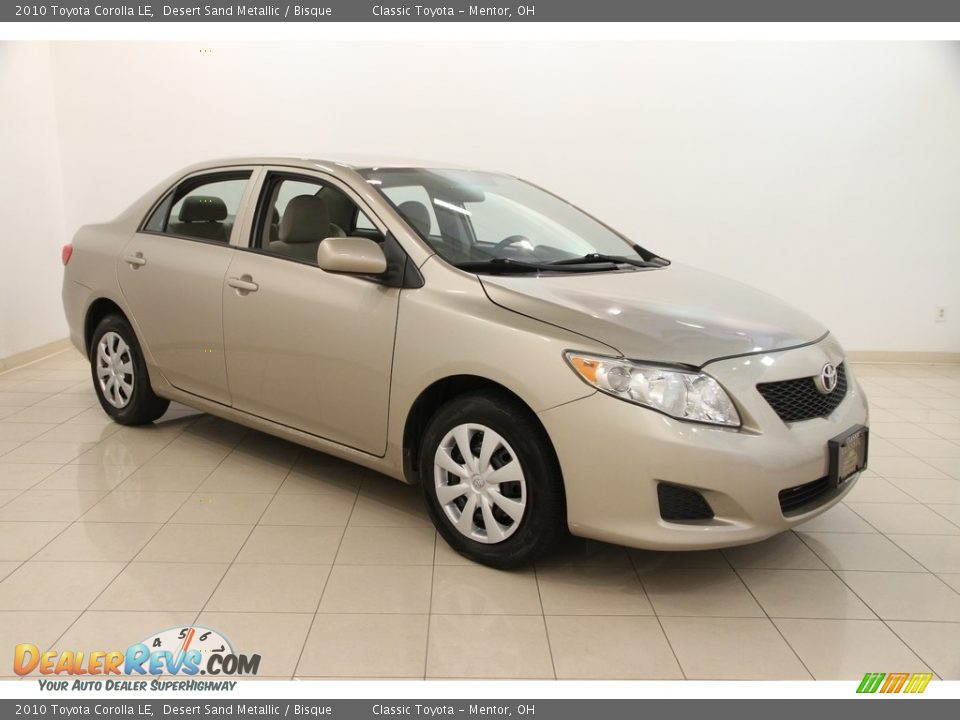2010 Toyota Corolla LE Desert Sand Metallic / Bisque Photo #1