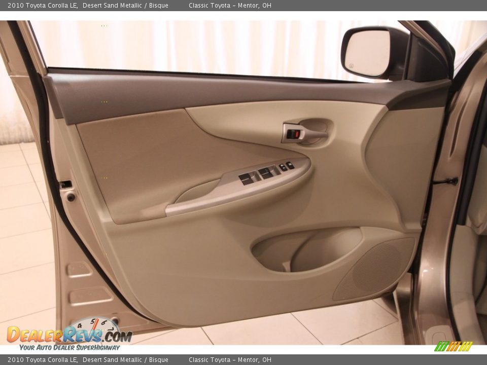 2010 Toyota Corolla LE Desert Sand Metallic / Bisque Photo #4