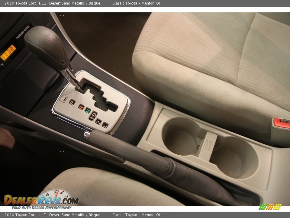2010 Toyota Corolla LE Desert Sand Metallic / Bisque Photo #10