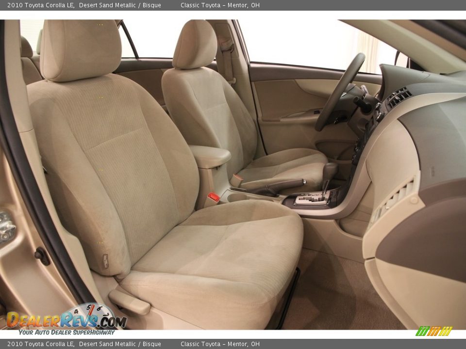 2010 Toyota Corolla LE Desert Sand Metallic / Bisque Photo #11