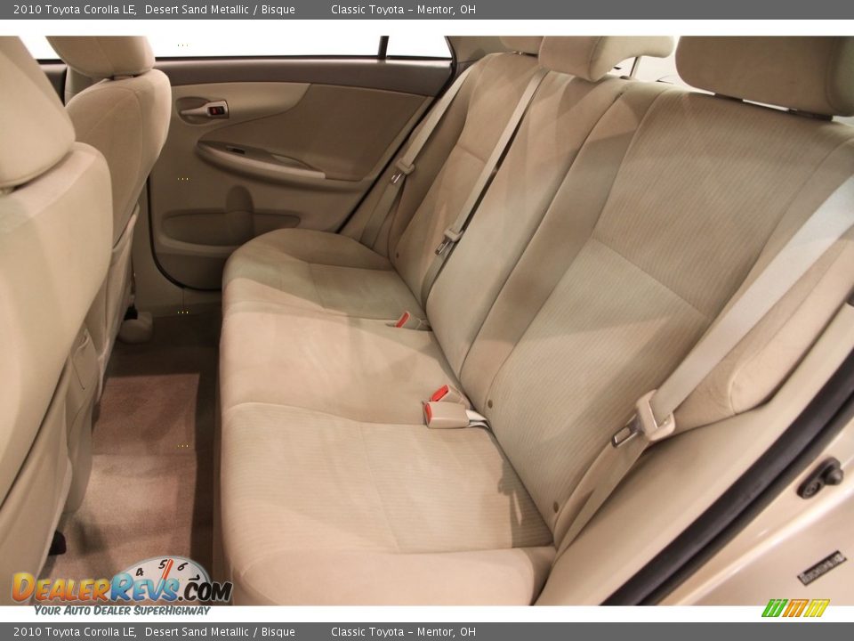 2010 Toyota Corolla LE Desert Sand Metallic / Bisque Photo #13