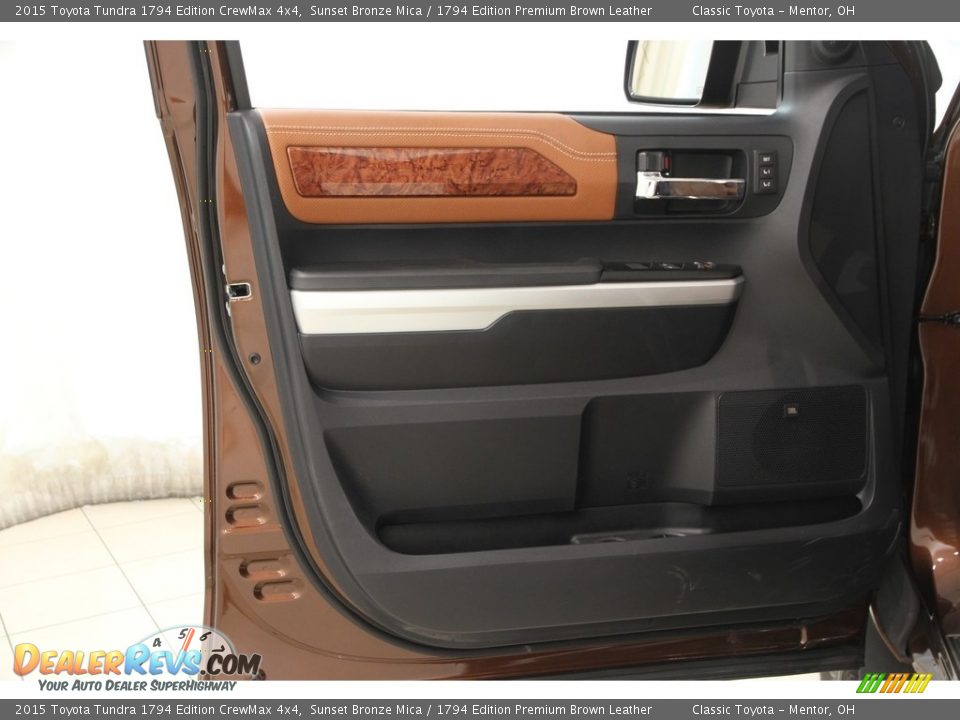 2015 Toyota Tundra 1794 Edition CrewMax 4x4 Sunset Bronze Mica / 1794 Edition Premium Brown Leather Photo #4