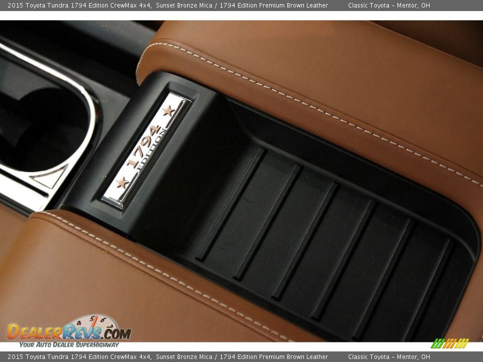 2015 Toyota Tundra 1794 Edition CrewMax 4x4 Sunset Bronze Mica / 1794 Edition Premium Brown Leather Photo #19