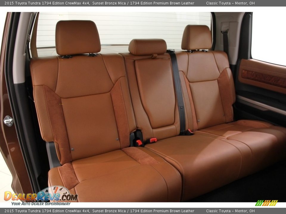 2015 Toyota Tundra 1794 Edition CrewMax 4x4 Sunset Bronze Mica / 1794 Edition Premium Brown Leather Photo #22