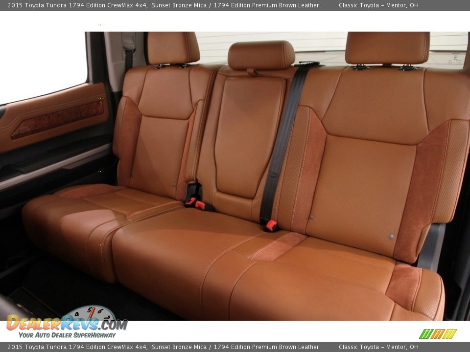 2015 Toyota Tundra 1794 Edition CrewMax 4x4 Sunset Bronze Mica / 1794 Edition Premium Brown Leather Photo #23