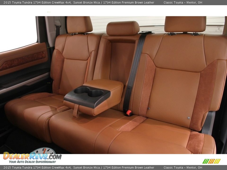 2015 Toyota Tundra 1794 Edition CrewMax 4x4 Sunset Bronze Mica / 1794 Edition Premium Brown Leather Photo #24