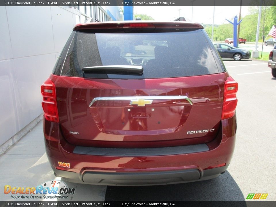 2016 Chevrolet Equinox LT AWD Siren Red Tintcoat / Jet Black Photo #5