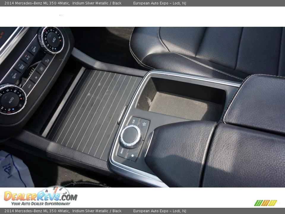 2014 Mercedes-Benz ML 350 4Matic Iridium Silver Metallic / Black Photo #26